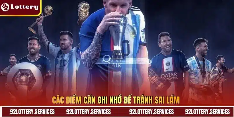 Các điểm cần ghi nhớ để tránh sai lầm Các điểm cần ghi nhớ để tránh sai lầm
